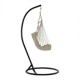 Scaun balansoar suspendabil, alb, PLATO NEW