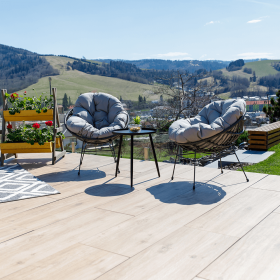 Set de gradina, gri inchis / gri / negru, GAURI