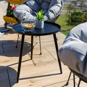 Set de gradina, gri inchis / gri / negru, GAURI