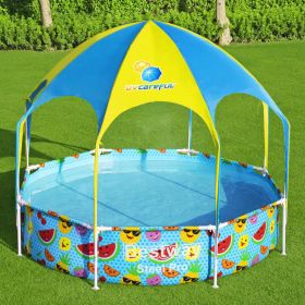 Bestway Piscina supraterana copii Steel Pro, protectie UV, 244 x 51 cm
