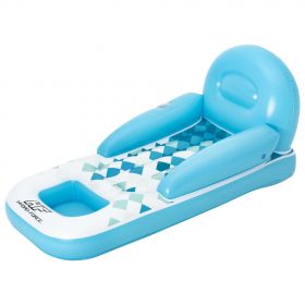 Bestway Sezlong plutitor Hydro-Force, albastru, 231 x 107 cm