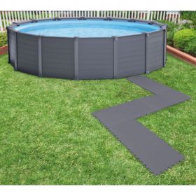 Intex Protectie podea captusita interblocare 8 buc. 50 x 50 x 0.5 cm 1.9 m²