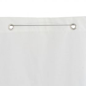 Copertina verticala, alb, 140 x 240 cm, tesatura oxford