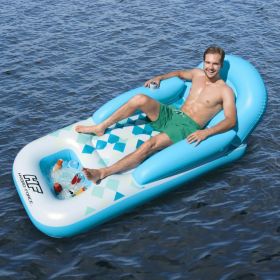 Bestway Sezlong plutitor Hydro-Force, albastru, 231 x 107 cm