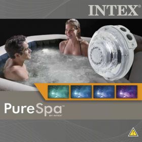 Intex Lampa cu LED multicolor pentru Jet si Bubble Spa 28504