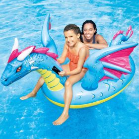 Intex Jucarie de piscina dragon ride-on, 201x191 cm