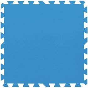 Bestway Protectii podea piscina, 8 buc., albastru, 58220