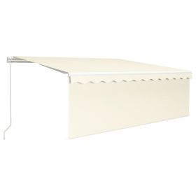 Copertina retractabila manual cu stor & LED