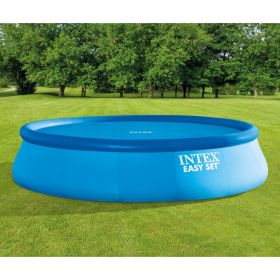 Intex Prelata solara piscina, albastru, 488 cm, polietilena