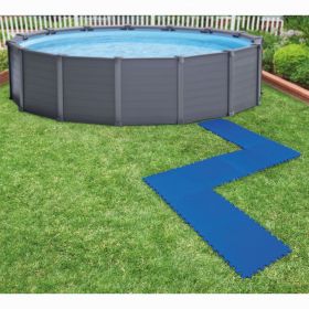Intex Protectii de podea piscina, 8 buc., albastru, 50 x 50 cm