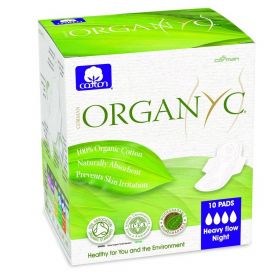 Absorbante Intime Pentru Noapte - 10 Buc - ORGanice - CORMAN ORGANYC