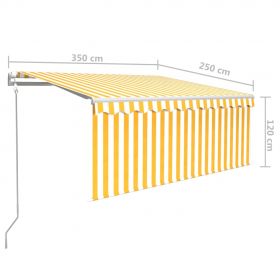 Copertina retractabila automat cu stor