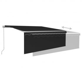 Copertina retractabila manual cu stor & LED