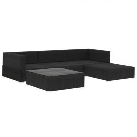 Set mobilier de gradina cu perne