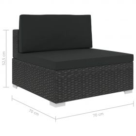 Set mobilier de gradina cu perne