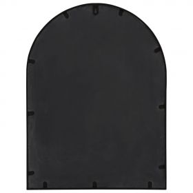 Oglinda de gradina, negru, fier, uz exterior, model 2