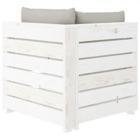 Canapea gradina din paleti, model 2