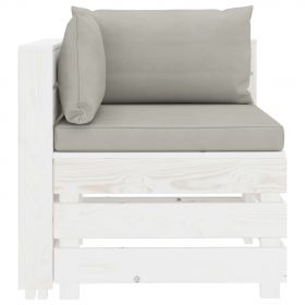 Canapea gradina din paleti, model 2