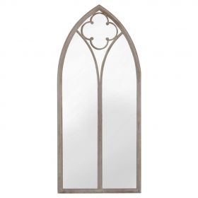 Oglinda de gradina, nisipiu, fier, uz exterior, model 2
