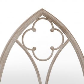 Oglinda de gradina, nisipiu, fier, uz exterior, model 2