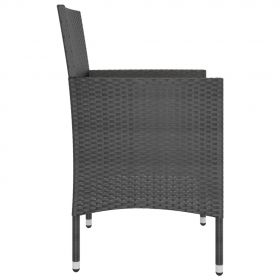 Set cu scaun de gradina si taburet