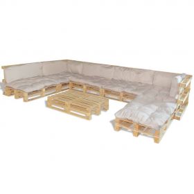Set 13 perne spatar/scaun pentru set mobilier paleti