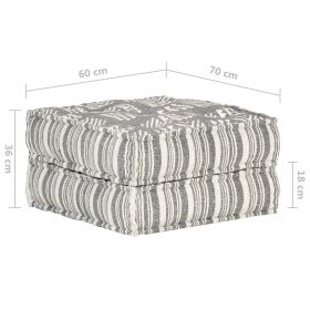 Fotoliu puf, 60 x 70 x 36, material textil