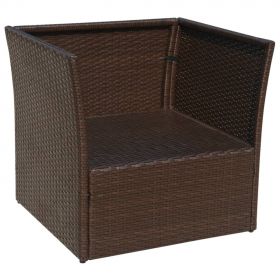 Scaun de gradina cu taburet