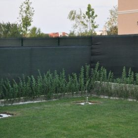 Plasa verde opaca pentru umbrire si protectie 1.5 x 5 metri