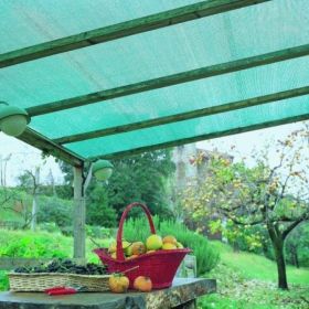 Plasa verde opaca pentru umbrire si protectie 1.5 x 5 metri