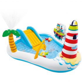 Piscina gonflabila Intex - Fishing Fun, 218x188x99 cm