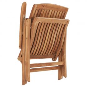 Scaune de gradina cu perne gri taupe, 2 buc., lemn masiv de tec-3062324