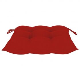 Scaune de gradina cu perne, 6 buc., lemn masiv de tec-3078602