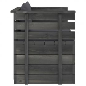 Set mobilier gradina din paleti cu perne