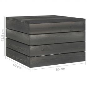 Set mobilier gradina din paleti cu perne