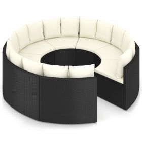 Set mobilier de gradina cu perne