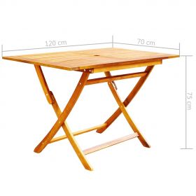 Set mobilier de exterior pliabil