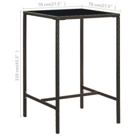 Set mobilier bar de gradina