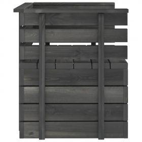 Set mobilier gradina paleti cu perne 12 piese lemn masiv pin