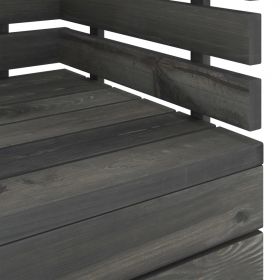 Set mobilier gradina paleti cu perne 12 piese lemn masiv pin