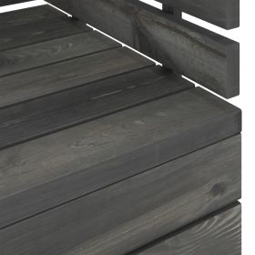 Set mobilier gradina paleti cu perne 12 piese lemn masiv pin