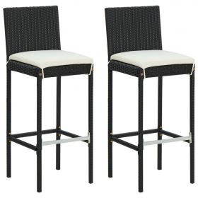 Set mobilier bar de gradina cu perne