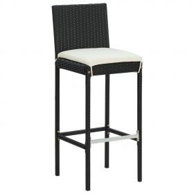 Set mobilier bar de gradina cu perne