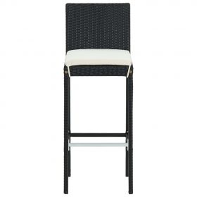 Set mobilier bar de gradina cu perne