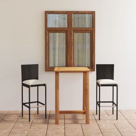 Set mobilier bar de gradina cu perne