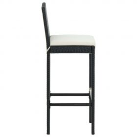 Set mobilier bar de gradina cu perne