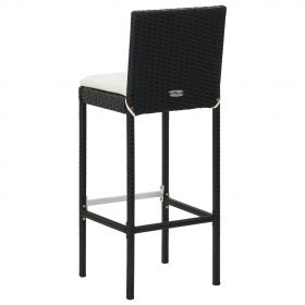 Set mobilier bar de gradina cu perne