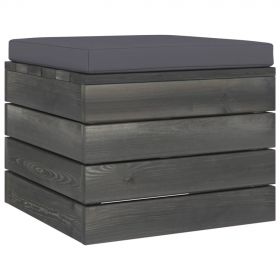 Set mobilier gradina din paleti cu perne