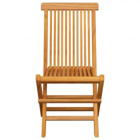 Scaune gradina cu perne albastru regal, 4 buc., lemn masiv tec