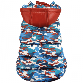 Haina matlasata pentru caini Croci Polar Camouflage 25cm